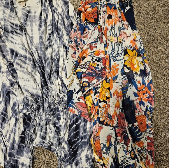 All Ladies Medium Lot: 3 Knox Rose cardigans/shrugs, 1 kimono. Comfy! - Picture 5 of 5